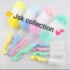 360° Rotation Baby Bottle & Nipple Cleaning Brush – 2-in-1 Feeder Brush” 1Pc
